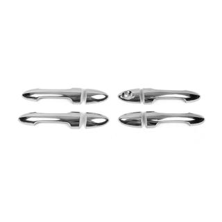 Coperture Maniglie Cromate (4 pz, Acciaio Inox) Ford Focus I 1998-2005 foto 3