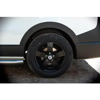 Allargatori passaruota (6 pz, neri, ABS) Fiat Talento 2016- foto 4
