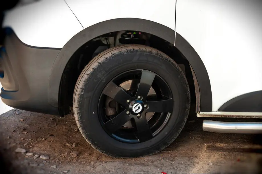 Fiat Talento 2016- Allargatori passaruota (6 pz, neri, ABS) Image