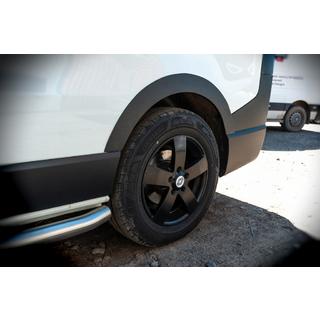 Allargatori passaruota (6 pz, neri, ABS) Nissan NV300/Primastar 2016- foto 4