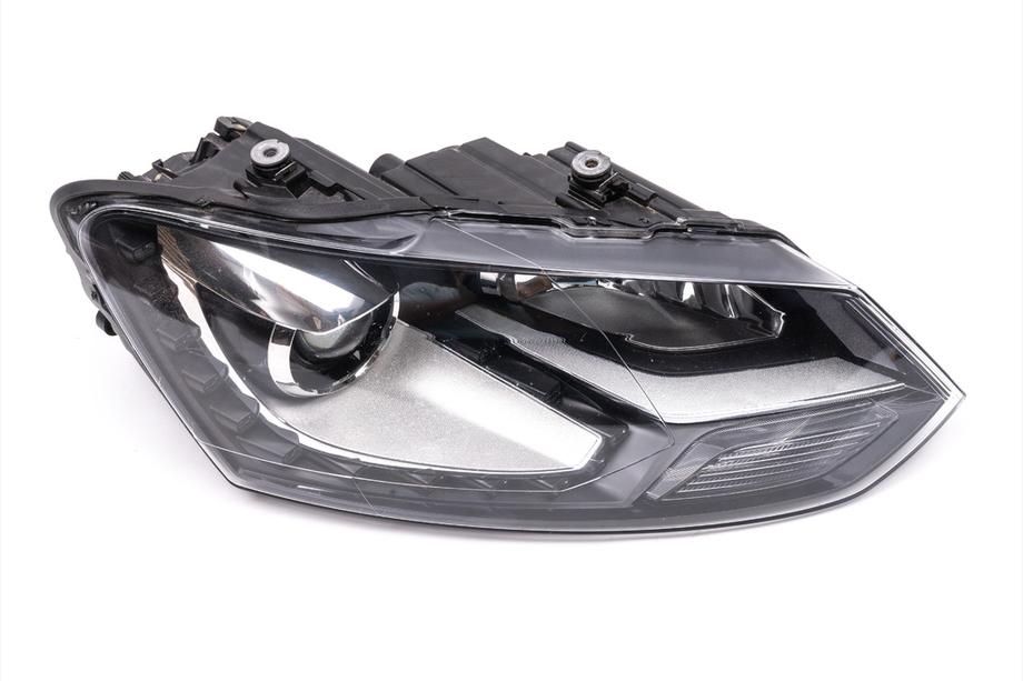 Volkswagen Polo 2010-2017 Faro Anteriore LED (2014-2017, Destro, Originale, Usato) Foto 2