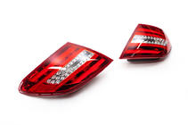Mercedes C-class W204 2007-2015 Fanali posteriori LED (2011-2015, set 2 pezzi) foto 3