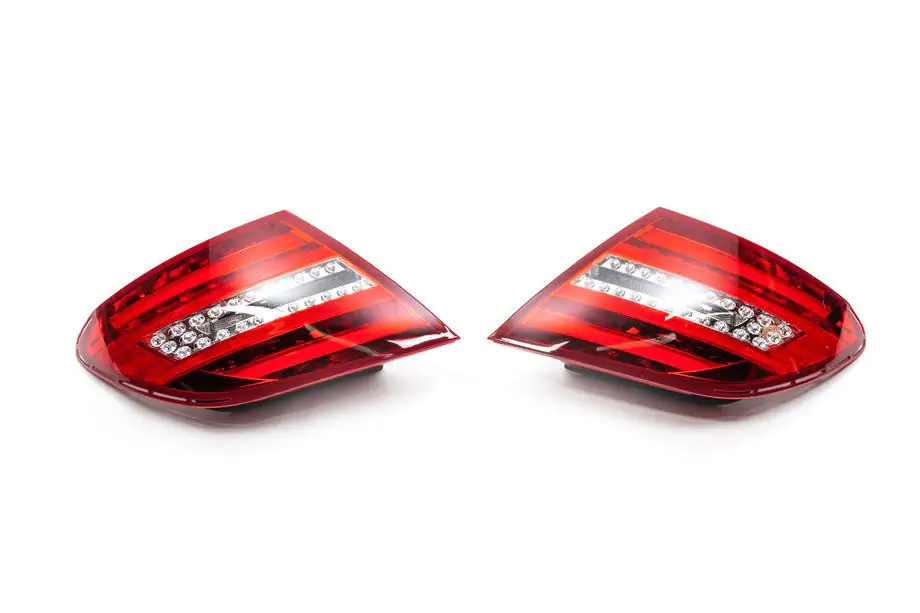 Mercedes C-class W204 2007-2015 Fanali posteriori LED (2011-2015, set 2 pezzi) Foto 2