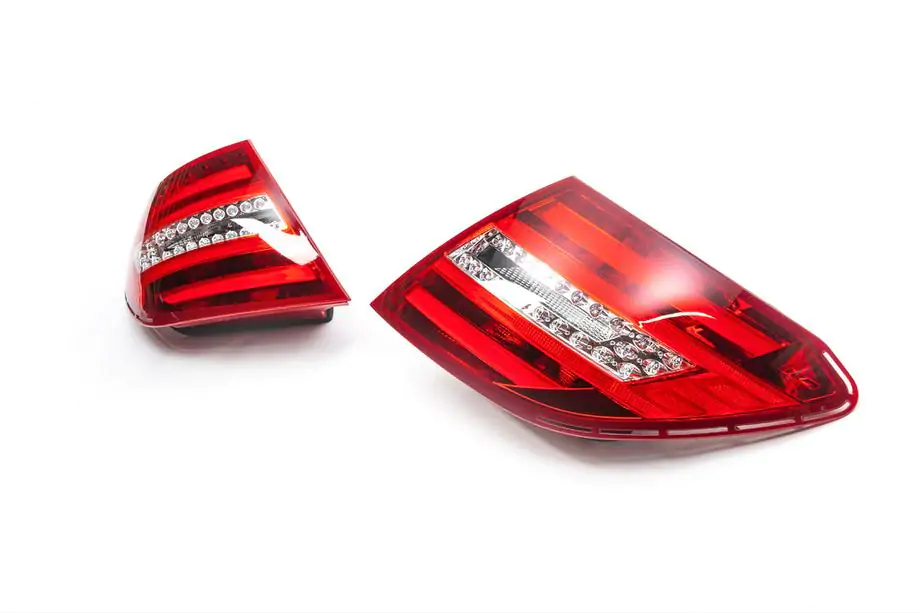 Mercedes C-class W204 2007-2015 Fanali posteriori LED (2011-2015, set 2 pezzi) Foto 4