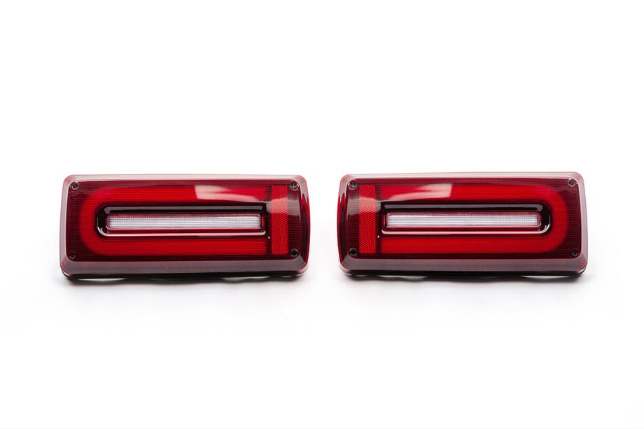 Mercedes G class W463 1990-2018 Fanali Posteriori G-design V1 Foto 2
