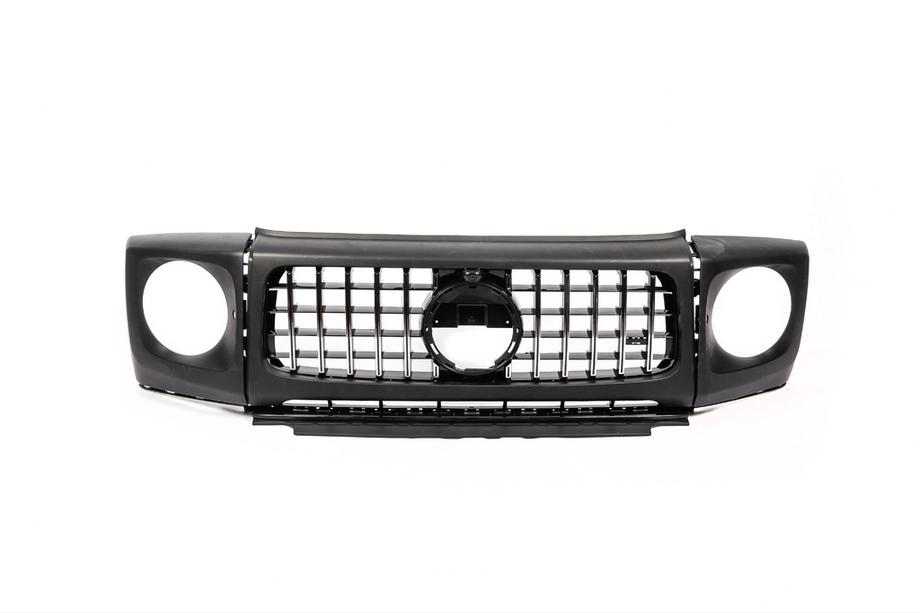 Mercedes G class W463 2018-2024 Griglia e Coperture Fari G63 Foto 4