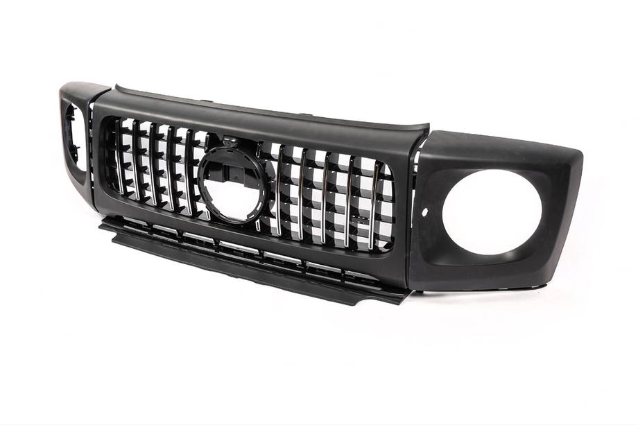 Mercedes G class W463 2018-2024 Griglia e Coperture Fari G63 Foto 5