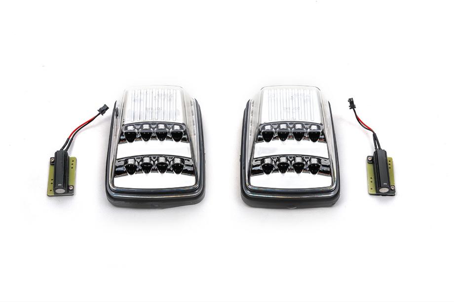 Mercedes G class W463 1990-2018 Indicatori di direzione White Design (2 pz) Foto 2