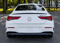 Mercedes CLA C118 2019- Diffusore posteriore con terminali di scarico (design CLA45) foto 2