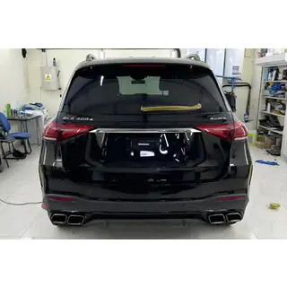Diffusore posteriore con terminali di scarico GLE63 Black (2018-2026) foto 2