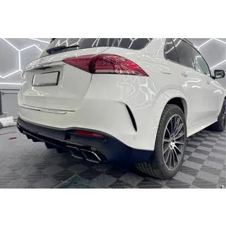 Diffusore posteriore con terminali di scarico GLE63 Black (2018-2026)