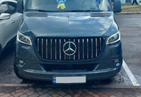 Mercedes Sprinter W907/W910 2018- Griglia Anteriore Panamericana GT Cromo Premium V1 foto 7