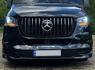 Mercedes Sprinter W907/W910 2018- Griglia Anteriore Panamericana GT Cromo Premium V1 foto 8