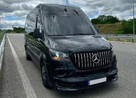 Mercedes Sprinter W907/W910 2018- Griglia Anteriore Panamericana GT Cromo Premium V1 foto 9