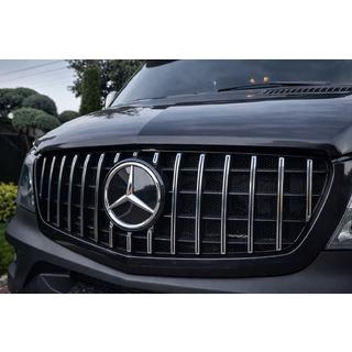 Griglia Anteriore GT Panamericana Cromo (2013-2018) Mercedes Sprinter W906 2006–2018 foto 2