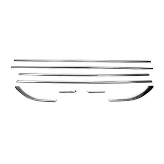 Modanature inferiori finestrini acciaio inox (8 pz) foto 2