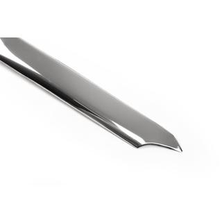 Modanatura cromata sopra la targa (acciaio inox) Ford Fusion 2012-2020 foto 4