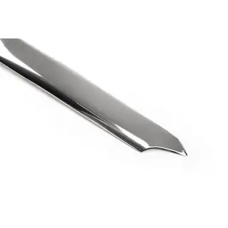 Modanatura cromata sopra la targa (acciaio inox) foto 4
