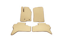 Mitsubishi Pajero Wagon IV 2006-2021 Tappetini EVA (Beige) foto 1
