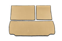Toyota Sequoia 2007-2022 Tappetini bagagliaio (EVA, beige) foto 1