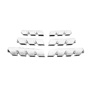 Coperture griglia cromate (6 pz) foto 2