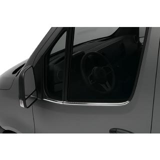 Cornici Finestrini (4 pz, Acciaio Inox) foto 1