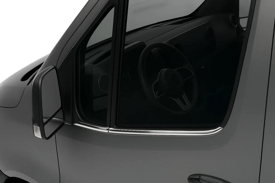 Mercedes Sprinter W907/W910 2018- Cornici Finestrini (4 pz, Acciaio Inox) Image