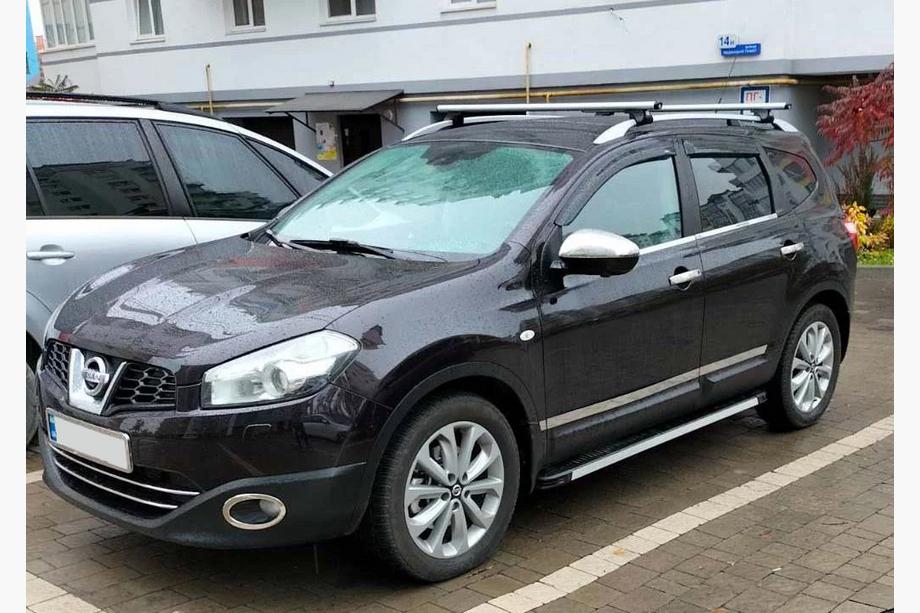 Nissan Qashqai 2007-2010 Modanature porta Carmos (4 pz, acciaio inox) Foto 4