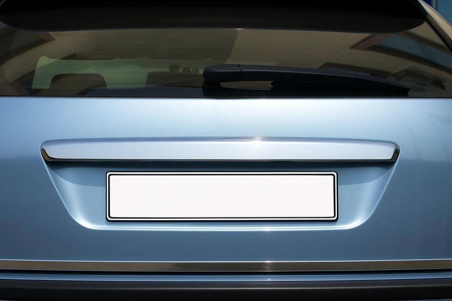 Ford Focus II 2005-2008 Modanatura cofano posteriore (HB, acciaio inox) OmsaLine - Acciaio Inox Italiano Foto 3