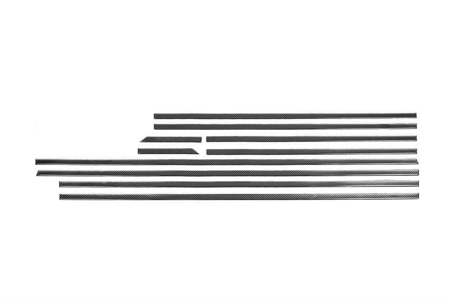 Mercedes G class W463 1990-2018 Modanature porta effetto carbonio (inserto) Image