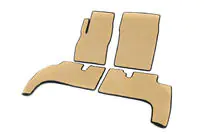 Toyota Land Cruiser 80 1990-1997 Tappetini EVA (Beige) foto 2