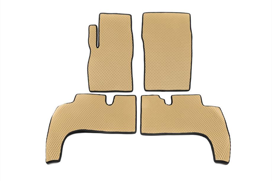 Toyota Land Cruiser 80 1990-1997 Tappetini EVA (Beige) Toyota Land Cruiser 80 1990-1997 VX Tappetini EVA (blu) Image