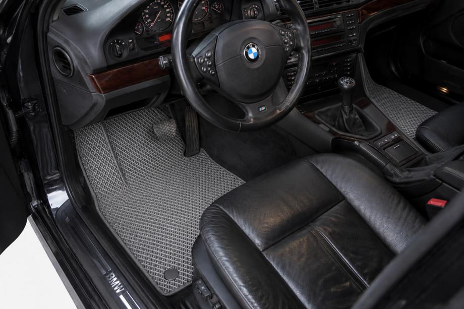 BMW 5 Series E39 1996-2003 Tappetini EVA (Grigio) Image