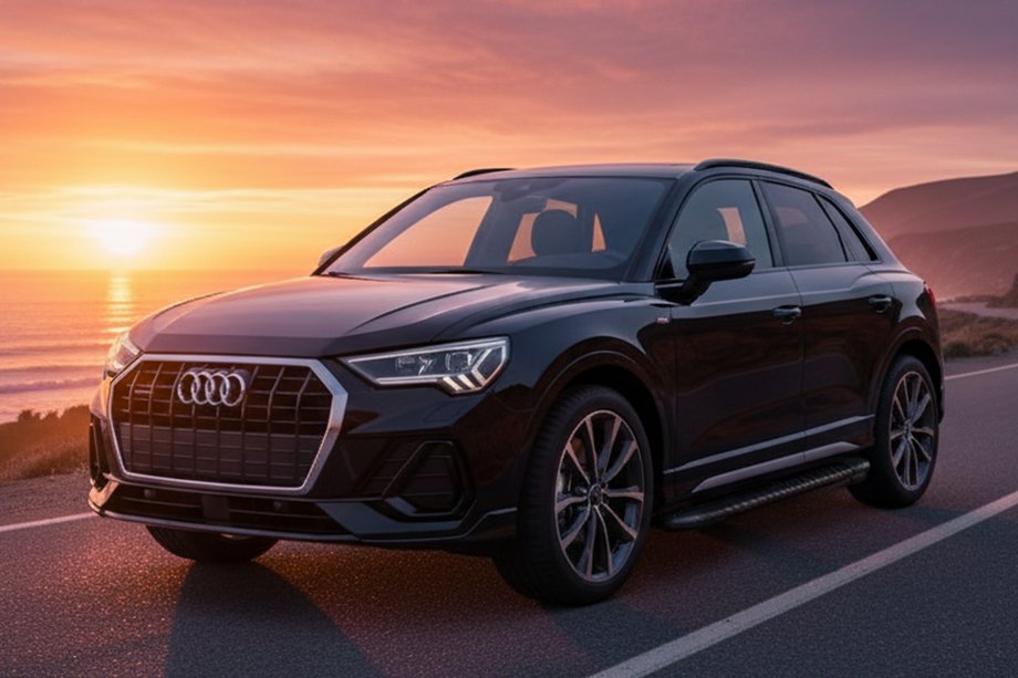 Audi Q3 2019–2025 Pedane Laterali Bosphore Black (2 pz, Alluminio) Image