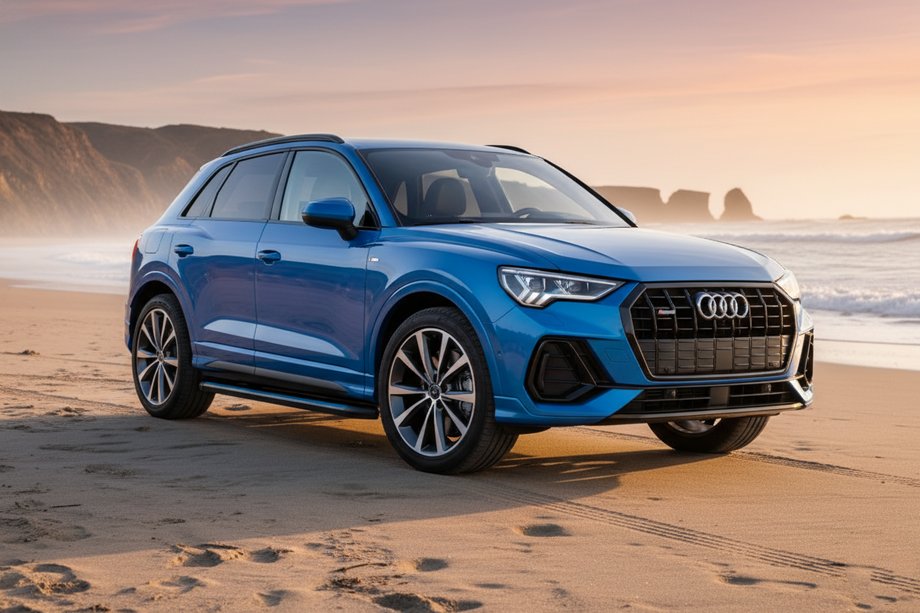 Audi Q3 2019–2025 Pedane Laterali Maya Blue (2 pz, Alluminio) Image
