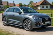 Audi Q3 2019–2025 Pedane Laterali Maydos V1 (2 pz, Alluminio) foto 1