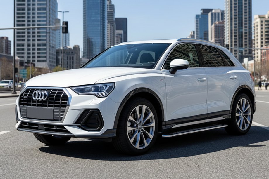 Audi Q3 2019–2025 Pedane Laterali Maydos V2 (2 pz, Alluminio) Image