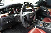 Lexus GX460 2009-2023 Volante anatomico completo (carbonio) foto 3