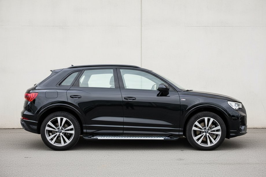 Audi Q3 2019–2025 Pedane Laterali Line (2 pz, Alluminio) Image