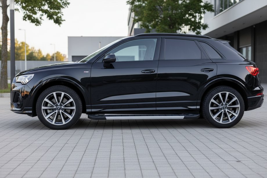 Audi Q3 2019–2025 Pedane Laterali RedLine (2 pz, Alluminio) Image