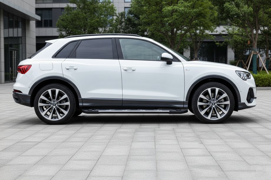 Audi Q3 2019–2025 Pedane Laterali Sunrise (2 pz, Alluminio) Foto 1