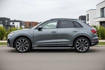 Audi Q3 2019–2025 Pedane Laterali Tayga Grey (2 pz, Alluminio) foto 1