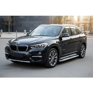 Pedane Laterali Mevsim Grey (2 pz, Alluminio) BMW X1 F48 2015-2022 foto 1