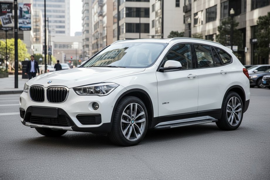 BMW X1 F48 2015-2022 Pedane Laterali Bosphore Grey (2 pz, Alluminio) Image