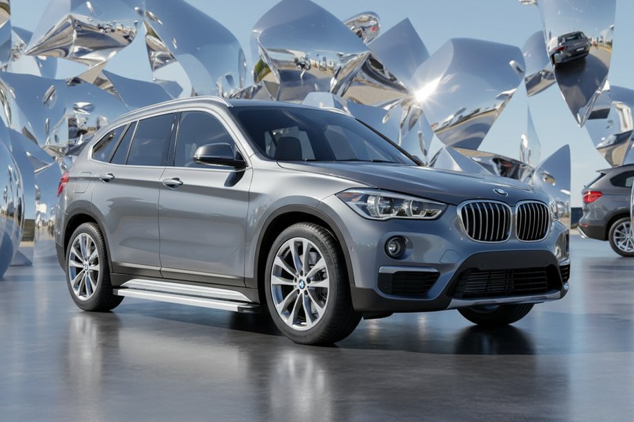 BMW X1 F48 2015-2022 Pedane Laterali Maya V2 (2 pz, Alluminio) Image