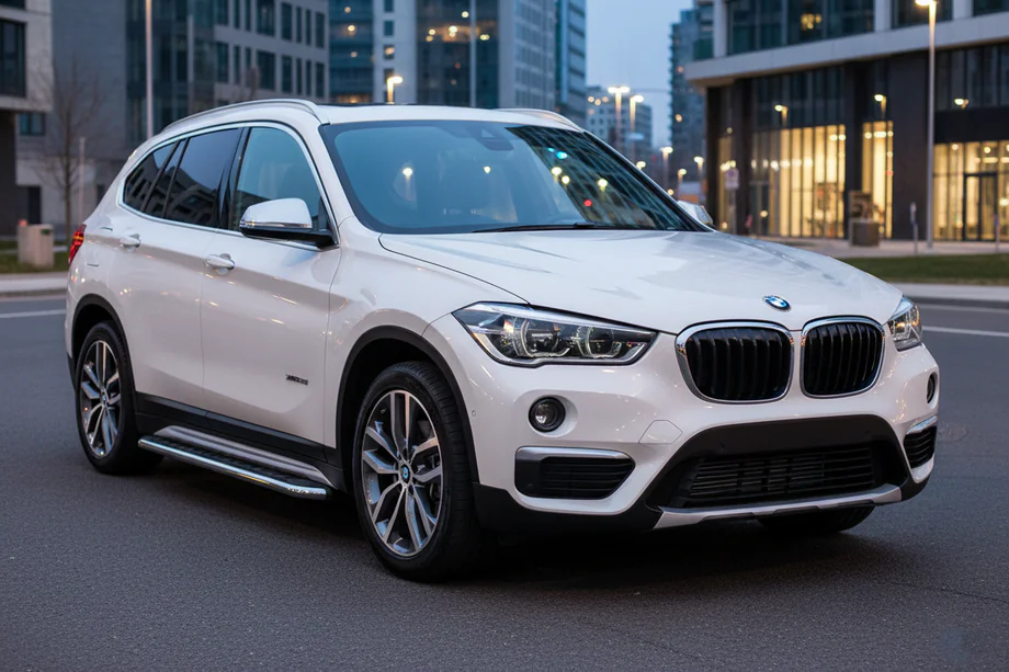 BMW X1 F48 2015-2022 Pedane Laterali Maydos V1 (2 pz, Alluminio) Foto 1