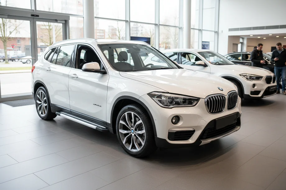 BMW X1 F48 2015-2022 Pedane Laterali Vision New Grey (2 pz, Alluminio) Foto 1
