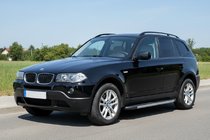 BMW X3 E83 2003-2010 Pedane Laterali Bosphore Grey (2 pz, Alluminio) foto 1
