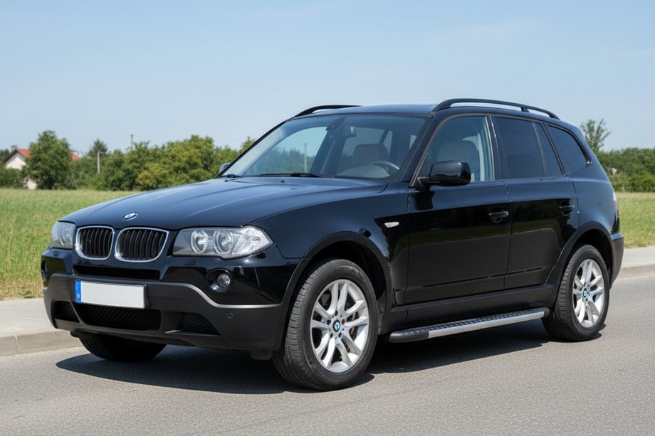 BMW X3 E83 2003-2010 Pedane Laterali Bosphore Grey (2 pz, Alluminio) Image