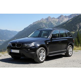 Pedane Laterali Bosphore Black (2 pz, Alluminio) BMW X3 E83 2003-2010 foto 2